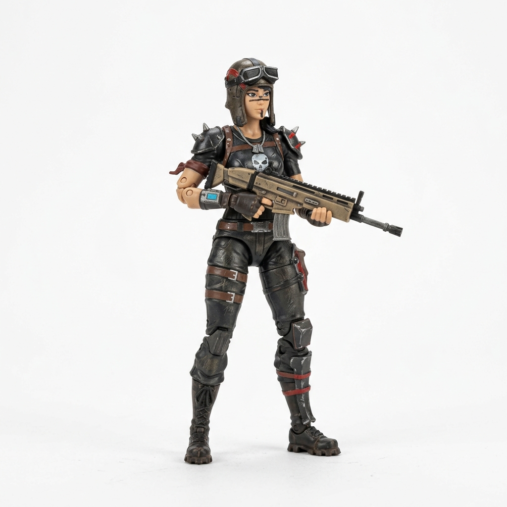 Fortnite Solo Mode Action Figure 4"